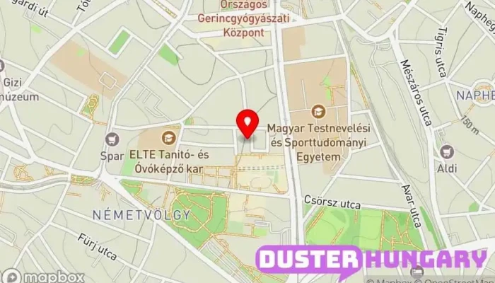 térkép Panoráma Poliklinika Egészségközpont ban Budapest
