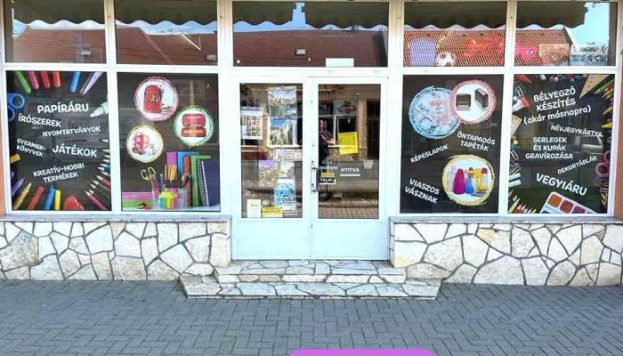 Papír-,Írószer-,Játék-,Ajándék Kiskereskedés-Szentlőrinc - Munkácsy Mihály U. 6