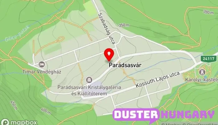 térkép Parádsasvár  ban Parádsasvár