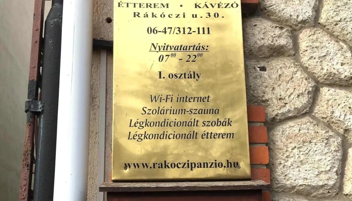 Pataki Vendeglatoipari Es Szolgaltato Kft Kedvezmenyek - Sárospatak