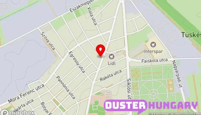 térkép Pécsi Autóklinika Autószerviz és Gumiszerviz Autófelújító szerviz, Autószerelő, Gumiabroncs-szerviz ban Pécs