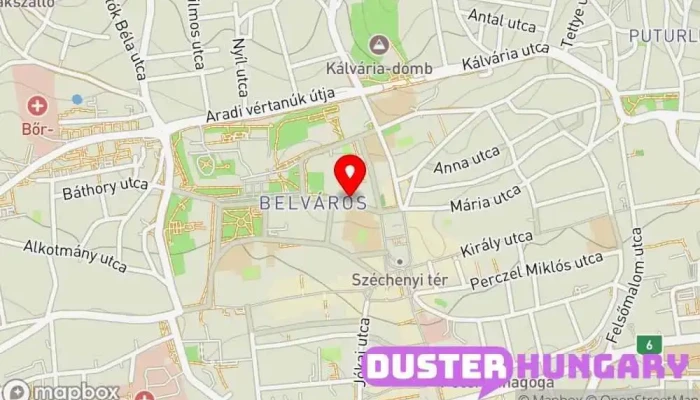 térkép Pécsi lakatfal Turistalátványosság ban Pécs