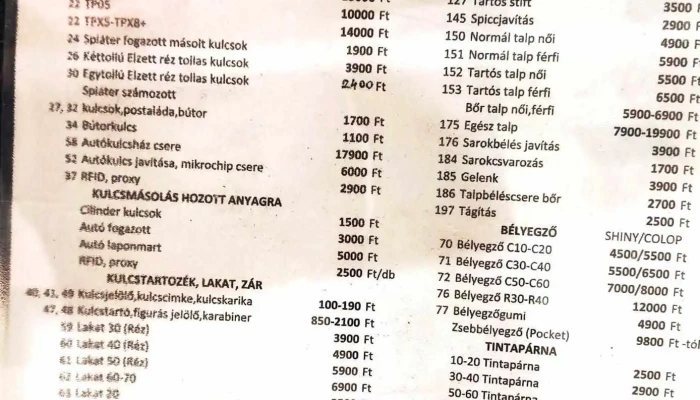 Perfekt Cipojavito Kulcsmasolo Belyegzokeszito Gravirozas Legfrissebb - Budapest