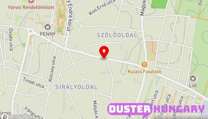 térkép Pesel Antal e.v. autókulcs másolás, kulcs másolás, teherautókulcs másolás Vállalati iroda ban Hajdúnánás