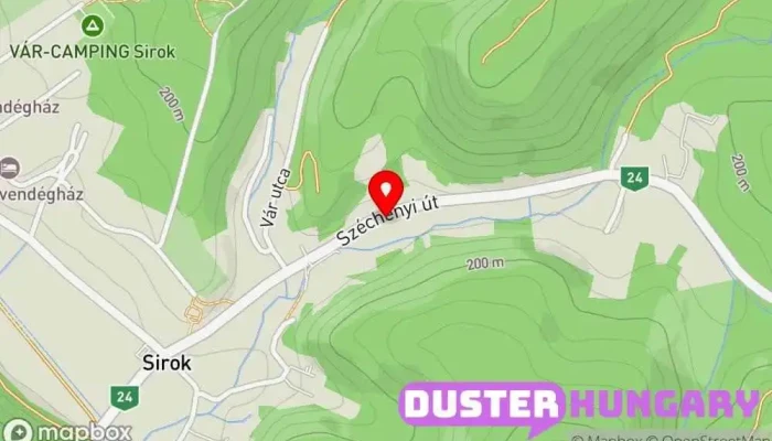 térkép Pihenj Meg apartman Szálloda ban Sirok