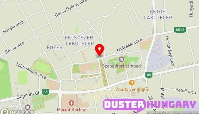 térkép PLACC - kulcsmásolás, póló nyomtatás, gravírozás Kulcsmásolás ban Csorna