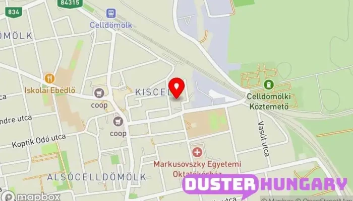térkép Polgármesteri Hivatal Celldömölk Önkormányzati hivatal ban Celldömölk