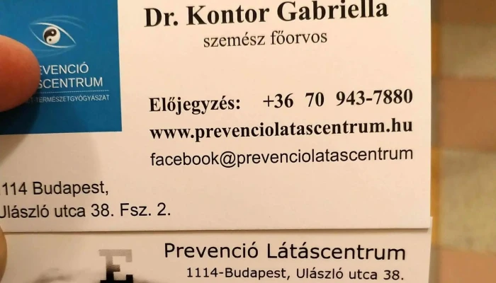 Prevencio Latascentrum Magan Szemeszet Szemeszeti Szakrendeles - Budapest