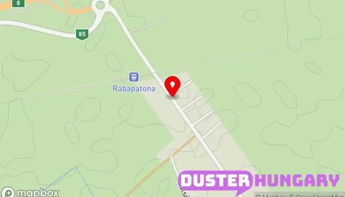 térkép Rábapatona, vasútállomás Buszmegálló ban Rábapatona