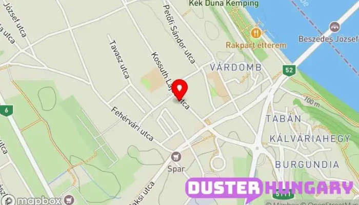 térkép Rácz Gyula Autójavító ban Dunaföldvár
