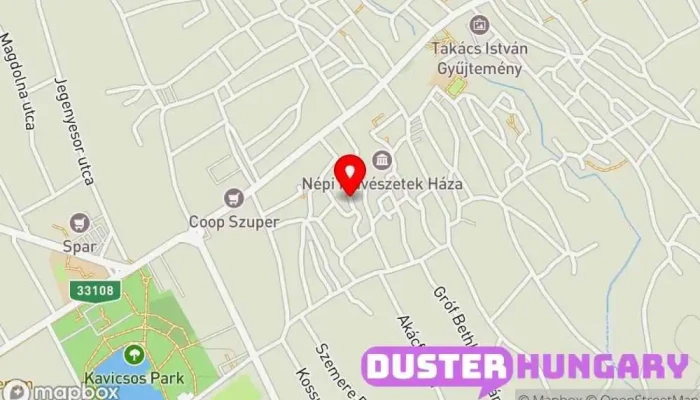 térkép Radványi Autószerviz Kft. Sofőrszolgálat ban Mezőkövesd