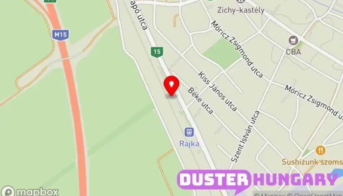 térkép Rajka Megálló, Buszmegálló, Vasútállomás ban Rajka