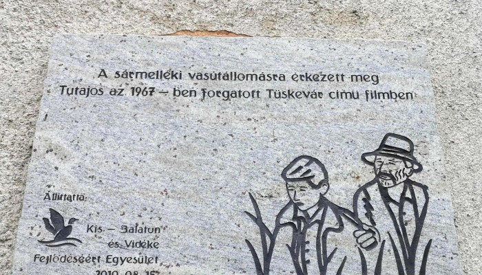 Regi Sarmelleki Vasutallomas Emlekpark - Sármellék