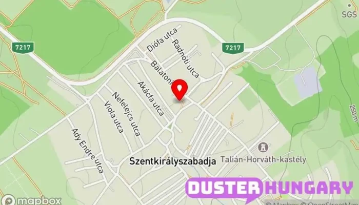 térkép Rendőrség Állami rendőrség ban Szentkirályszabadja