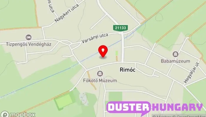 térkép Rimóc  ban Rimóc
