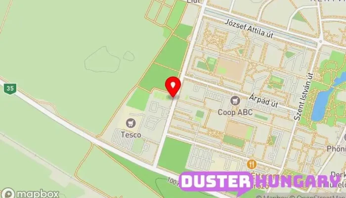 térkép Rinza Autósbolt és Gyorsszerviz Autóalkatrész-szaküzlet, Autójavító, Autófelújító szerviz ban Tiszaújváros
