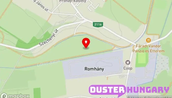 térkép Romhány  ban Romhány