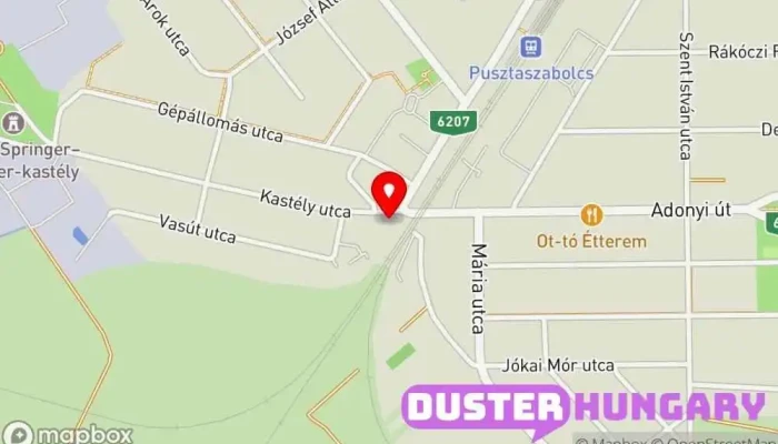 térkép Ruhajavító Pusztaszabolcs Ruházatátalakítási szolgáltatás ban Pusztaszabolcs