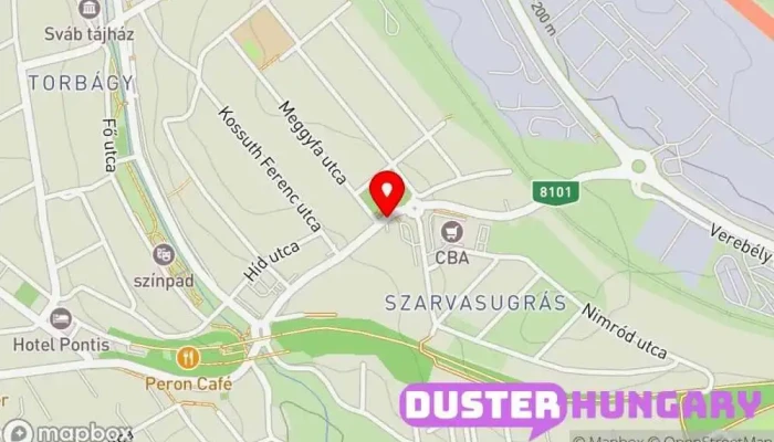 térkép S-line Autoservice Kft. Autószerelő, Autójavító, Sofőrszolgálat, Klíma- és fűtésszerelő ban Biatorbágy