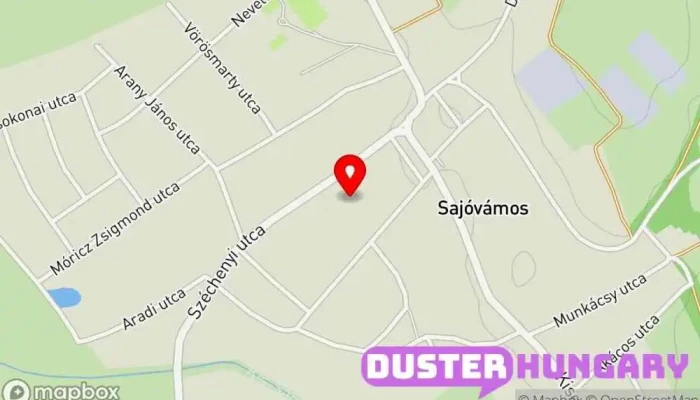 térkép Sajóvámos  ban Sajóvámos