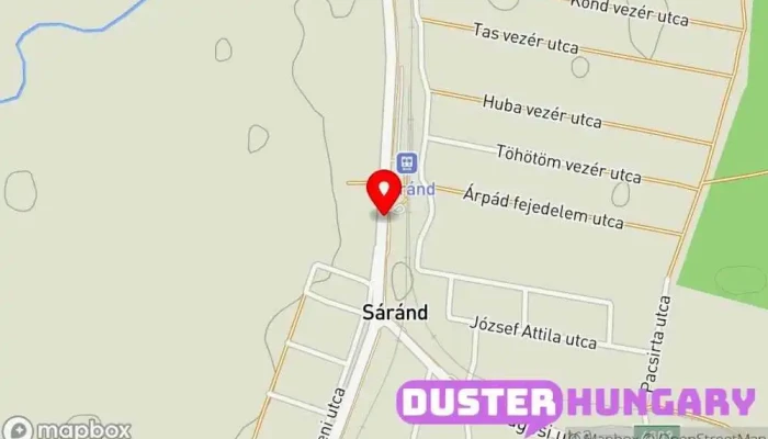 térkép Sáránd, vasútállomás Buszmegálló ban Sáránd