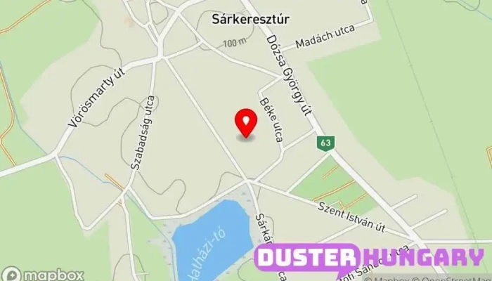 térkép Sárkeresztúr  ban Sárkeresztúr