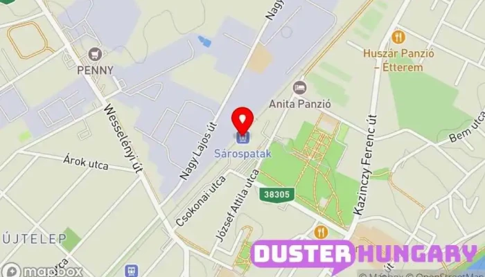 térkép Sárospatak Megálló, Buszmegálló, Vasútállomás ban Sárospatak