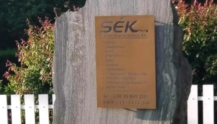 Sek Auto Futomu  Es Gumiszerviz Kft Gumiabroncs Szakuzlet - Táplánszentkereszt