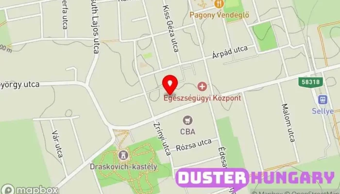 térkép Sellye  ban Sellye