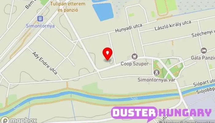térkép Simontornya  ban Simontornya