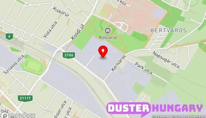 térkép SINB kutyaház és kutya kennel Kennel, Lakatos ban Vác
