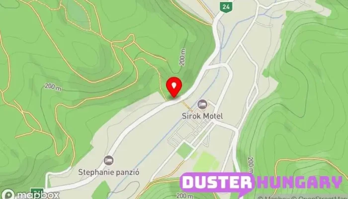 térkép Sirok, Nyírjes út (lakótelepi átjáró) Vasútállomás ban Sirok