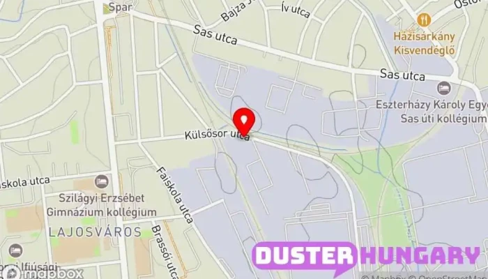 térkép S/K Kereskedőház Kft. Világítástechnikai szaküzlet, E-kereskedelmi szolgáltatás, Szálláshely ellátással ban Eger