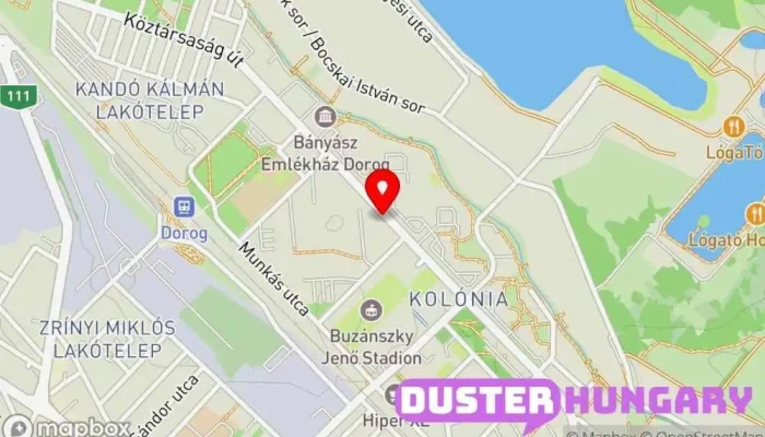 térkép Smartablak Kft. - Ajtó és Ablak, Redőny, Szúnyogháló, Tetőtéri Ablak Ablakkezelési bolt, Műanyagablak-bolt, Ablakbeszerelés ban Dorog
