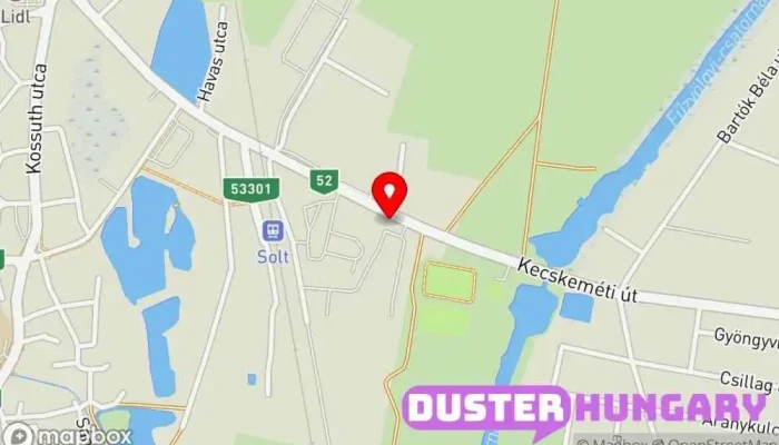 térkép Soltút Kft. Vállalati iroda ban Solt