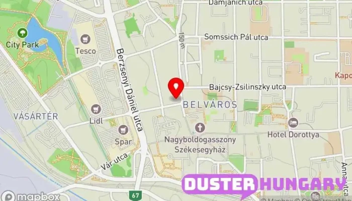 térkép Somogyi Hírlap Újságkiadó ban Kaposvár