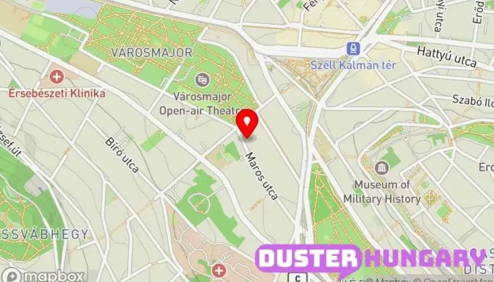 térkép Soós Frigyes Lakatos  ban Budapest