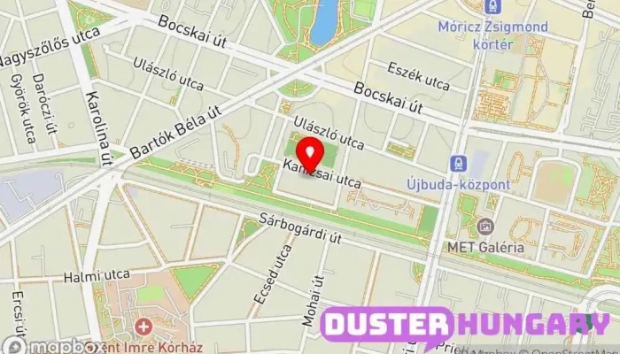 térkép S.O.S. Zárszerviz Lakatos ban Budapest