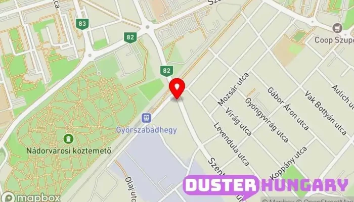 térkép Stanka Szerviz Autószerelő ban Győr