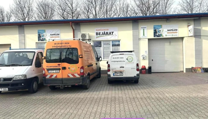 STG-Elektro 2020 Kft. Napelem pályázat. Napelem szerelés Mosonmagyaróvár és környékén. Eon Regisztrált Villanyszerelő. - Szellőrózsa U. 33