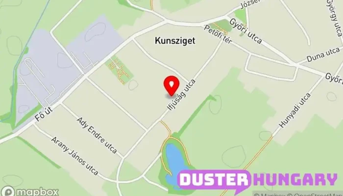 térkép Strobli Norbert e.v. Karosszérialakatos ban Kunsziget