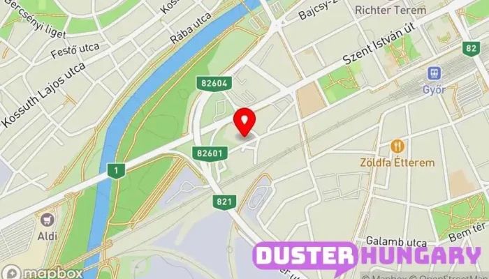 térkép Stukkó Építőipari Kft. Kivitelező ban Győr
