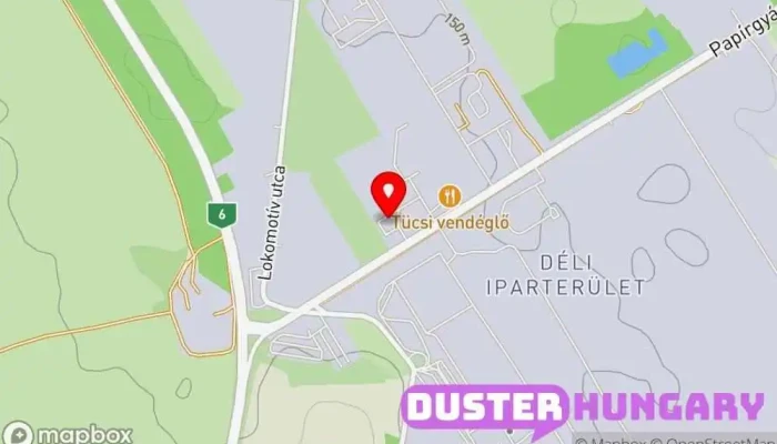 térkép Super Mol Kft. Benzinkút ban Dunaújváros