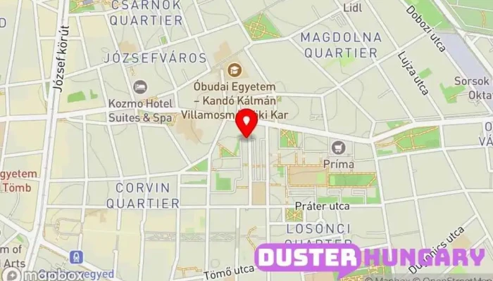térkép Symphonia Bt. Zárcsere Szolgáltatások Lakatos ban Budapest