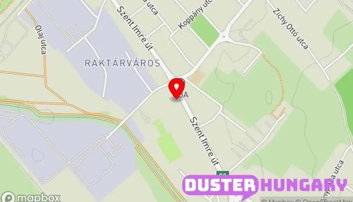 térkép SZA-NO WEST Villamossági Kft. Villanyszerelő ban Győr