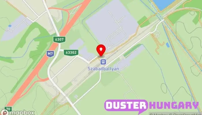 térkép Szabadbattyán Vasútállomás ban Szabadbattyán