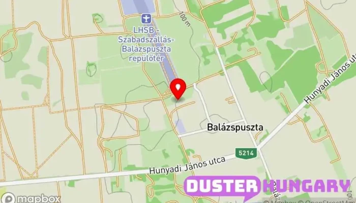 térkép Szabadszállás-Balázspuszta repülőtér Repülőtér ban Szabadszállás