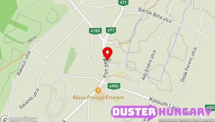 térkép Szabó Autósbolt és Szerviz Kft. Autóalkatrész-szaküzlet, Autófelújító szerviz, Dízelmotorok szervize, Hidraulikai szerviz, Gépek és berendezések bérbeadása, Gumiabroncs-szerviz, Teherautó-szerviz ban Nyíradony