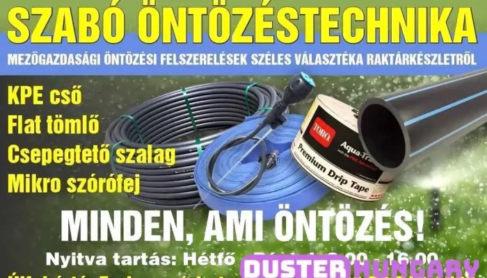 Szabó Öntözéstechnika - Farkasnyári U. 175