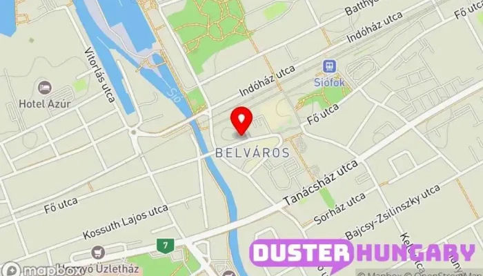 térkép Szalay Kulcs Kulcsmásolás ban Siófok
